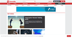 Desktop Screenshot of channelbiz.co.uk